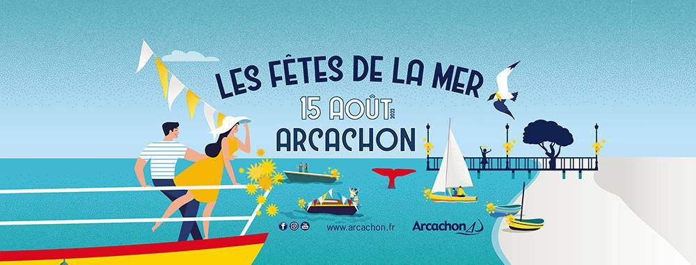 La fête de la mer à Arcachon : du 14 août au 15 août 2023