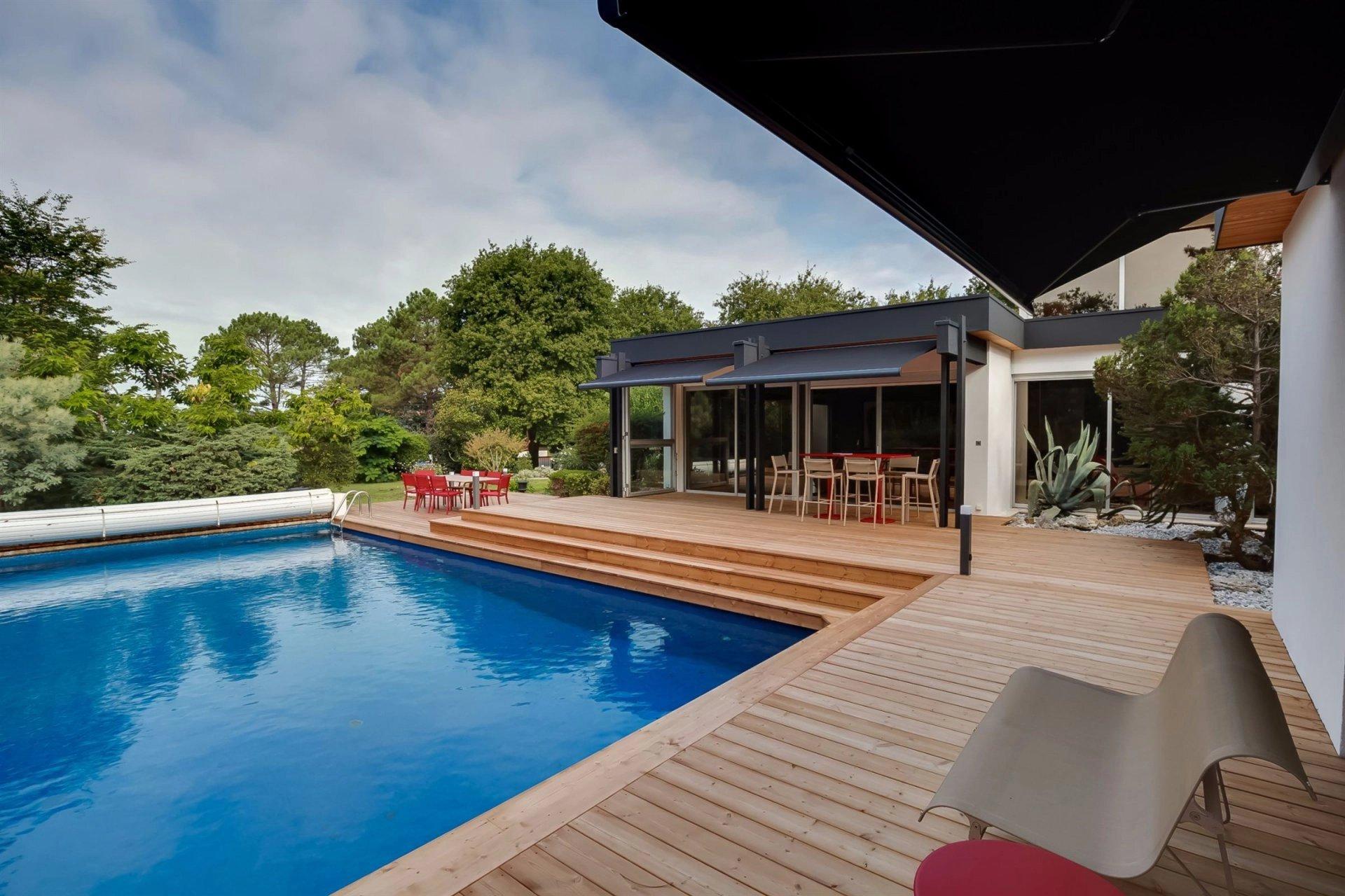 Villa d'architecte rénovée avec piscine chauffée Pyla-sur-Mer