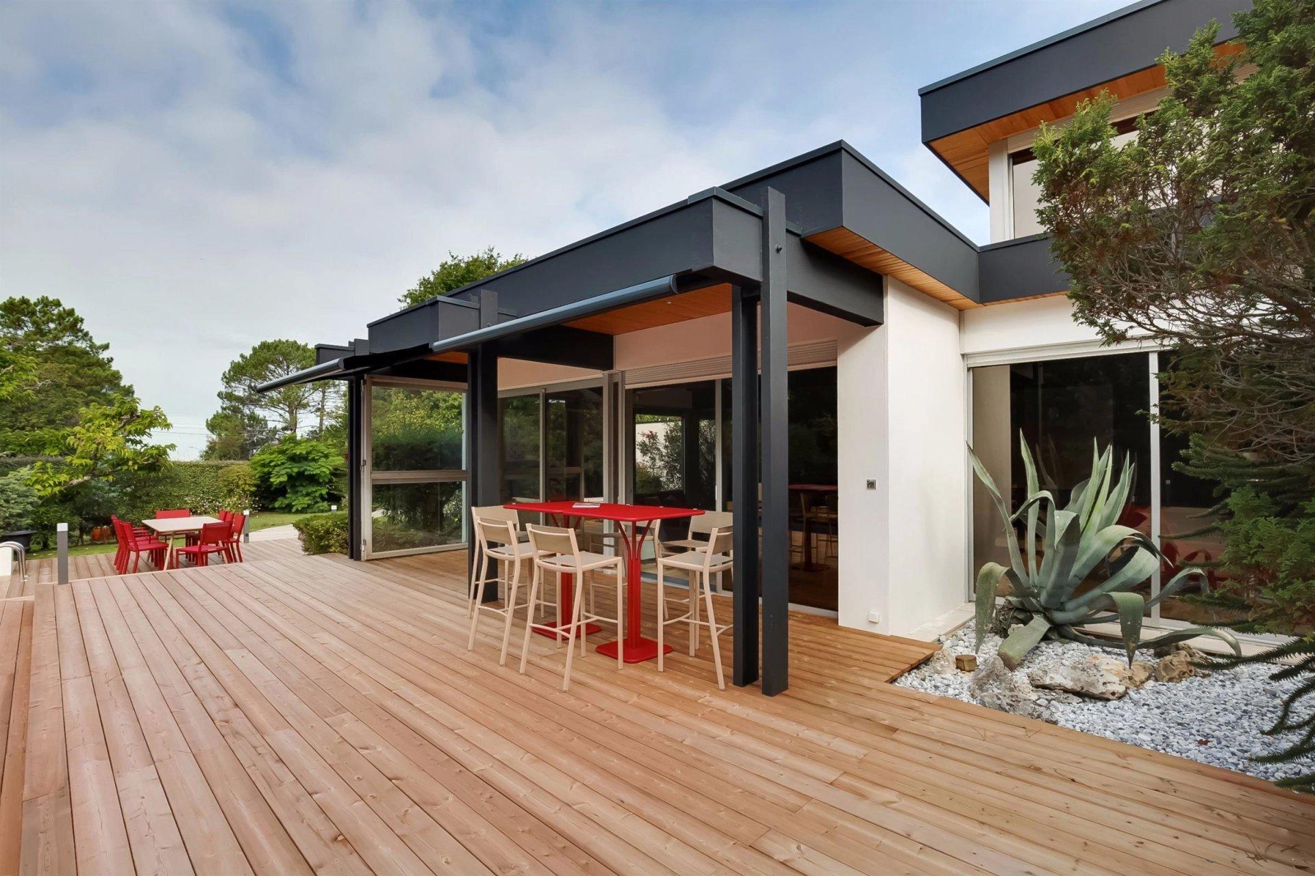 Villa d'architecte rénovée avec piscine chauffée Pyla-sur-Mer