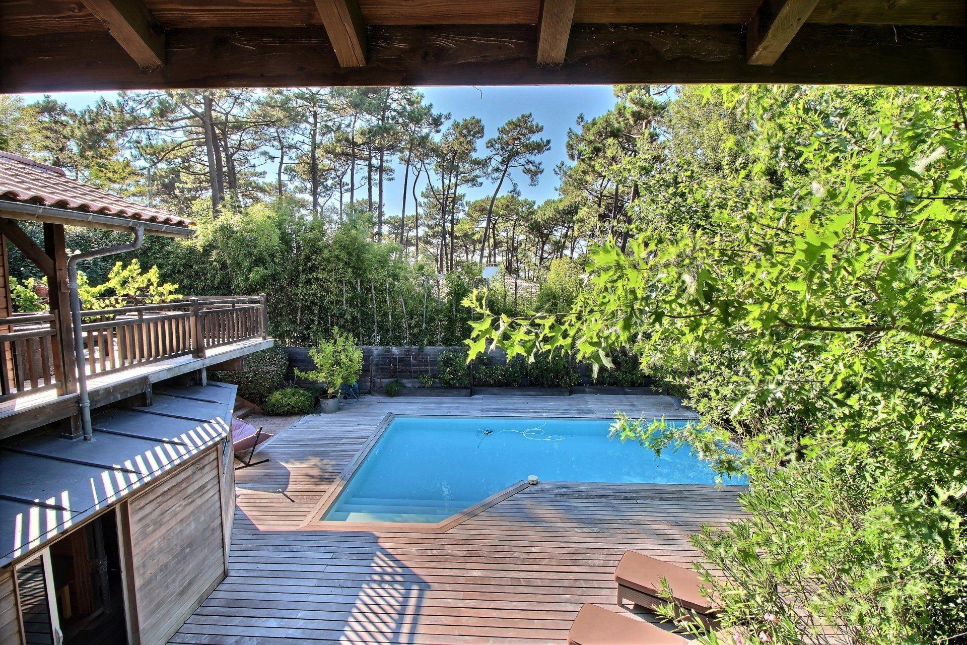 Villa avec aperçu bassin et proche plages Pyla-sur-Mer - Quartier Haitza/Corniche