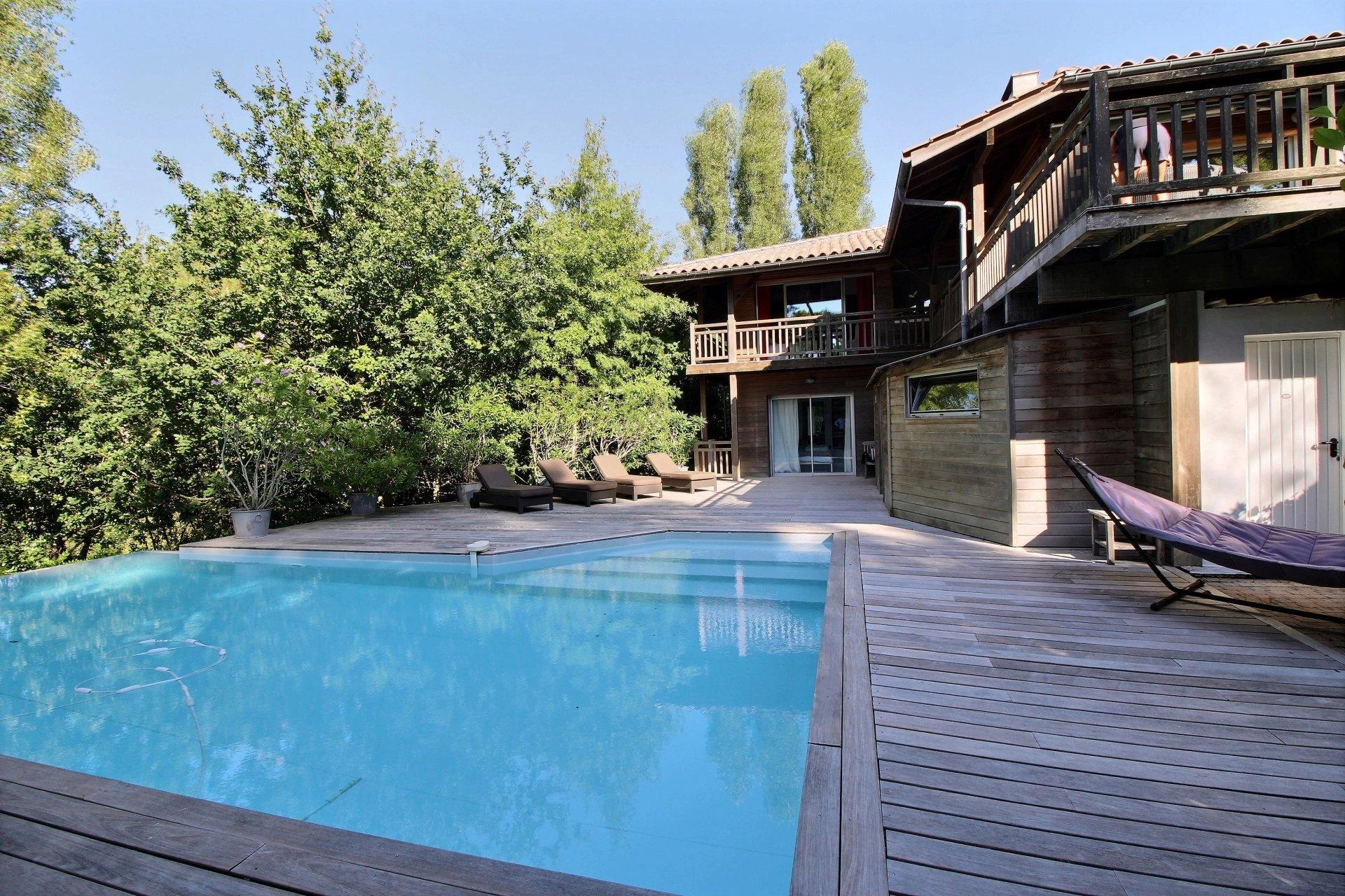 Villa avec aperçu bassin et proche plages Pyla-sur-Mer - Quartier Haitza/Corniche