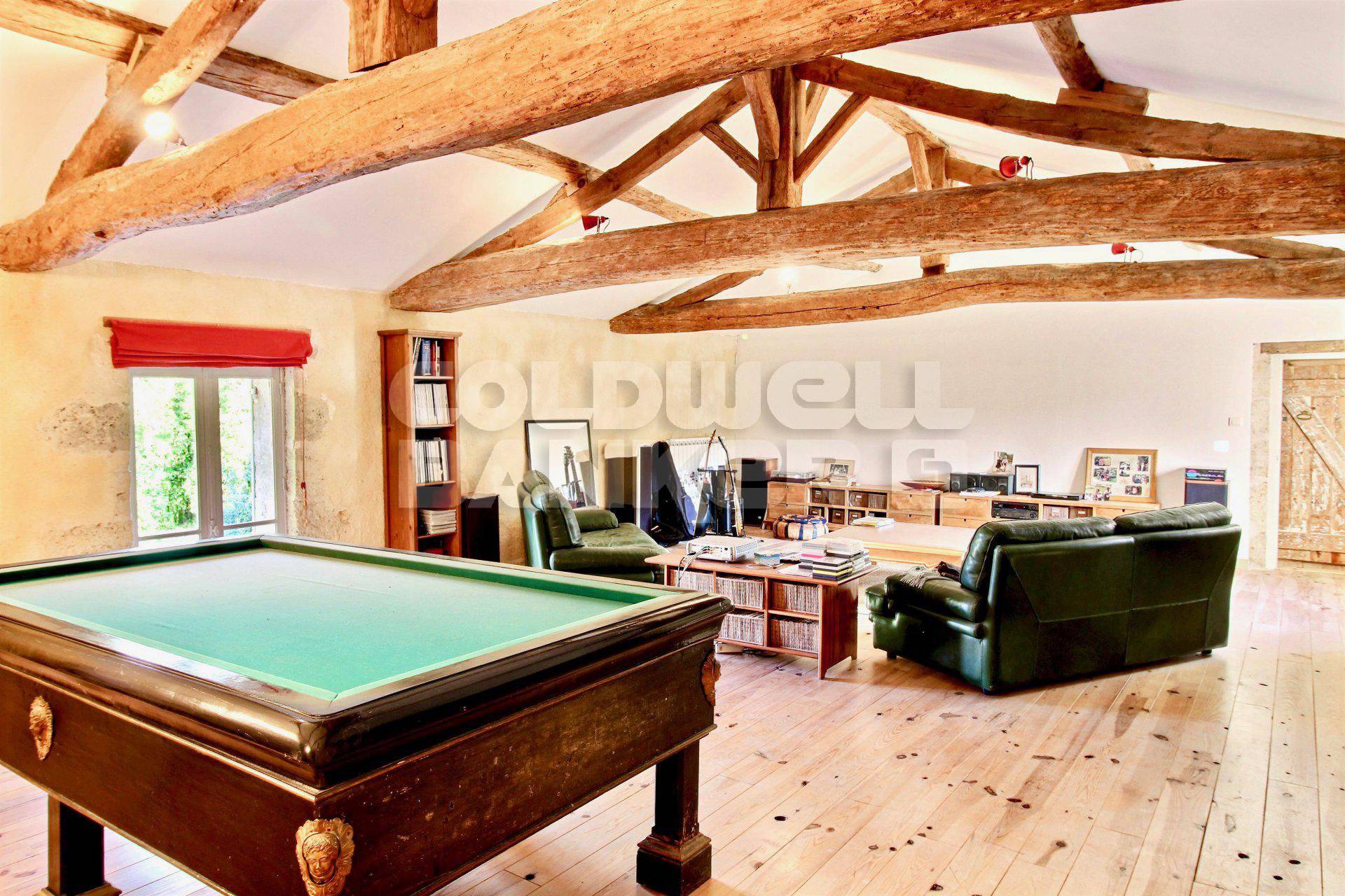 Girondine House with pool & tennis court sold