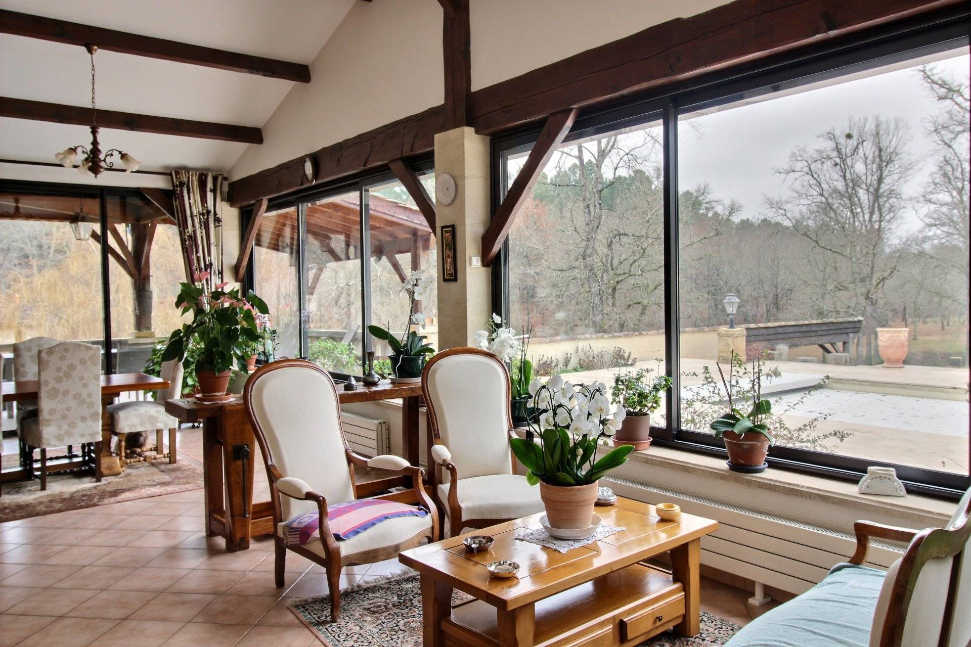 Sublime propriété familiale avec lac et moulin à 40 minutes de Bordeaux