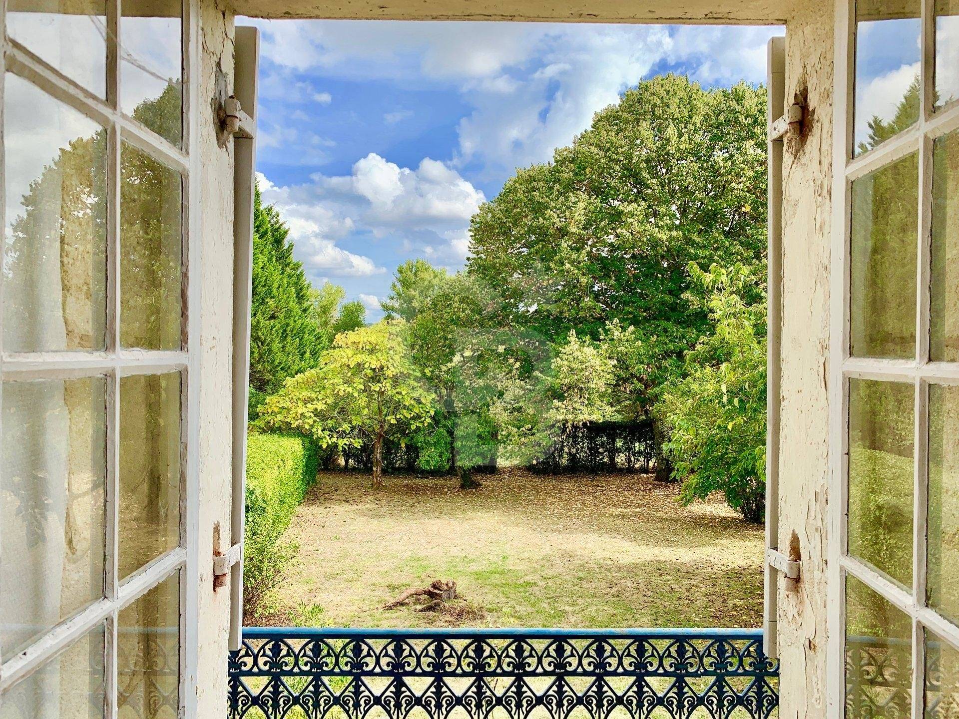 Achat maison girondine du XVIIème siècle à rénover à 15 minutes de Bordeaux POMPIGNAC