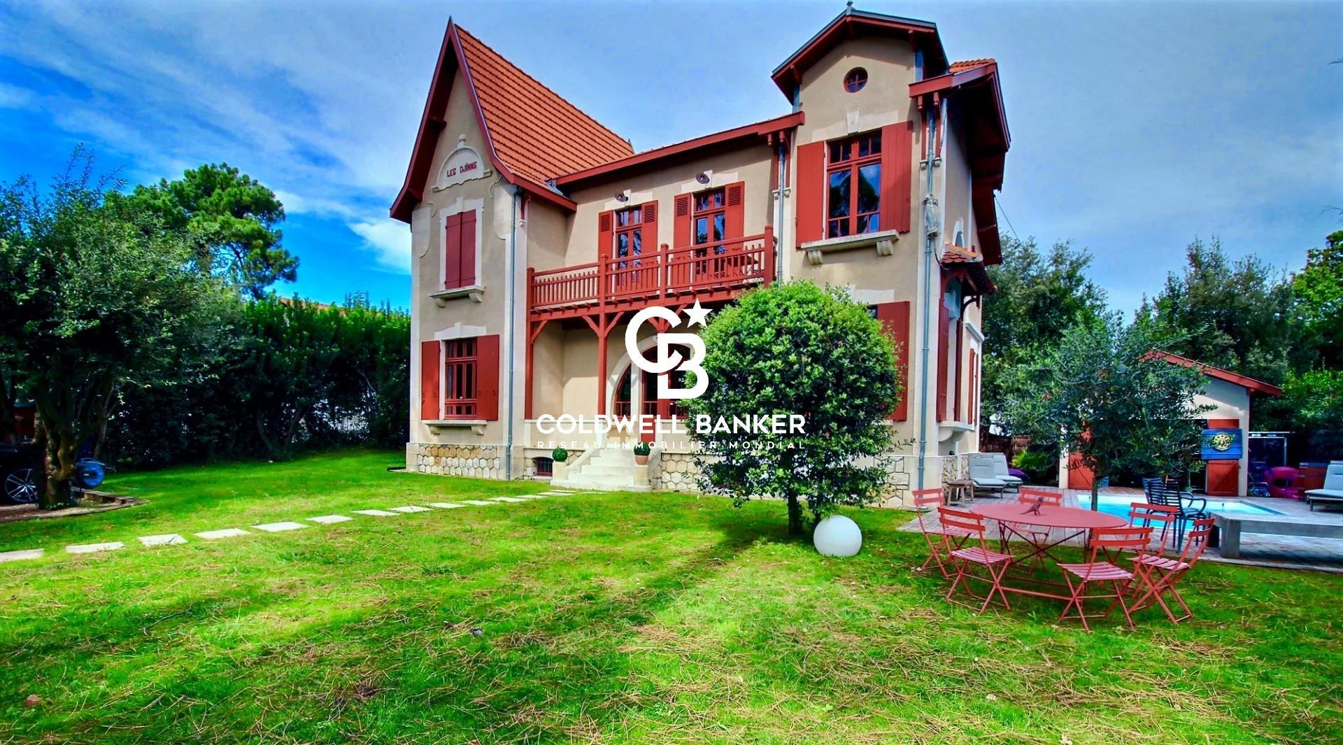 Arcachonnaise de charme – rénovation architecte, piscine et élégance au cœur du Moulleau