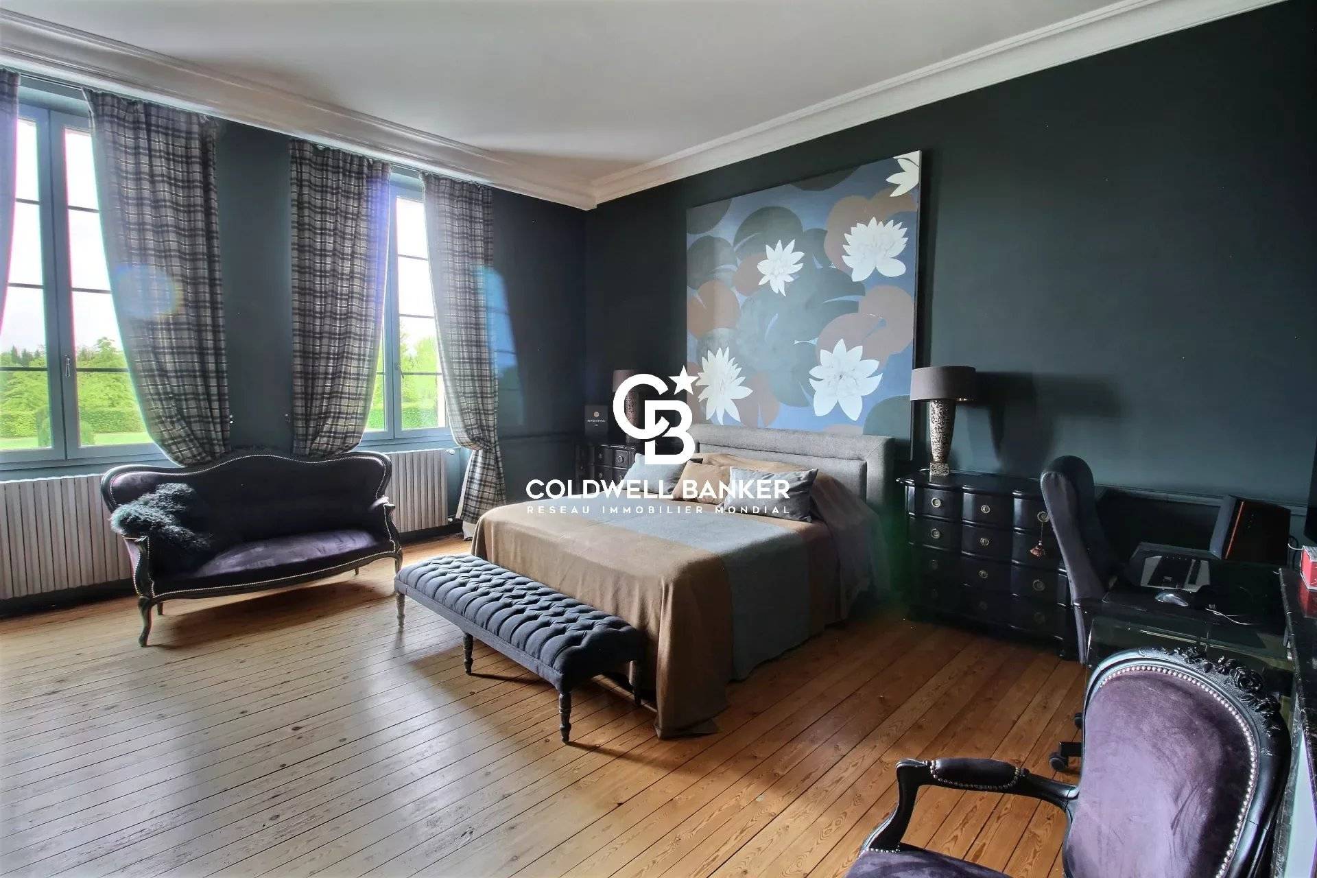 Belle demeure du XIXe siècle avec 2 maisons à 45 minutes de Bordeaux