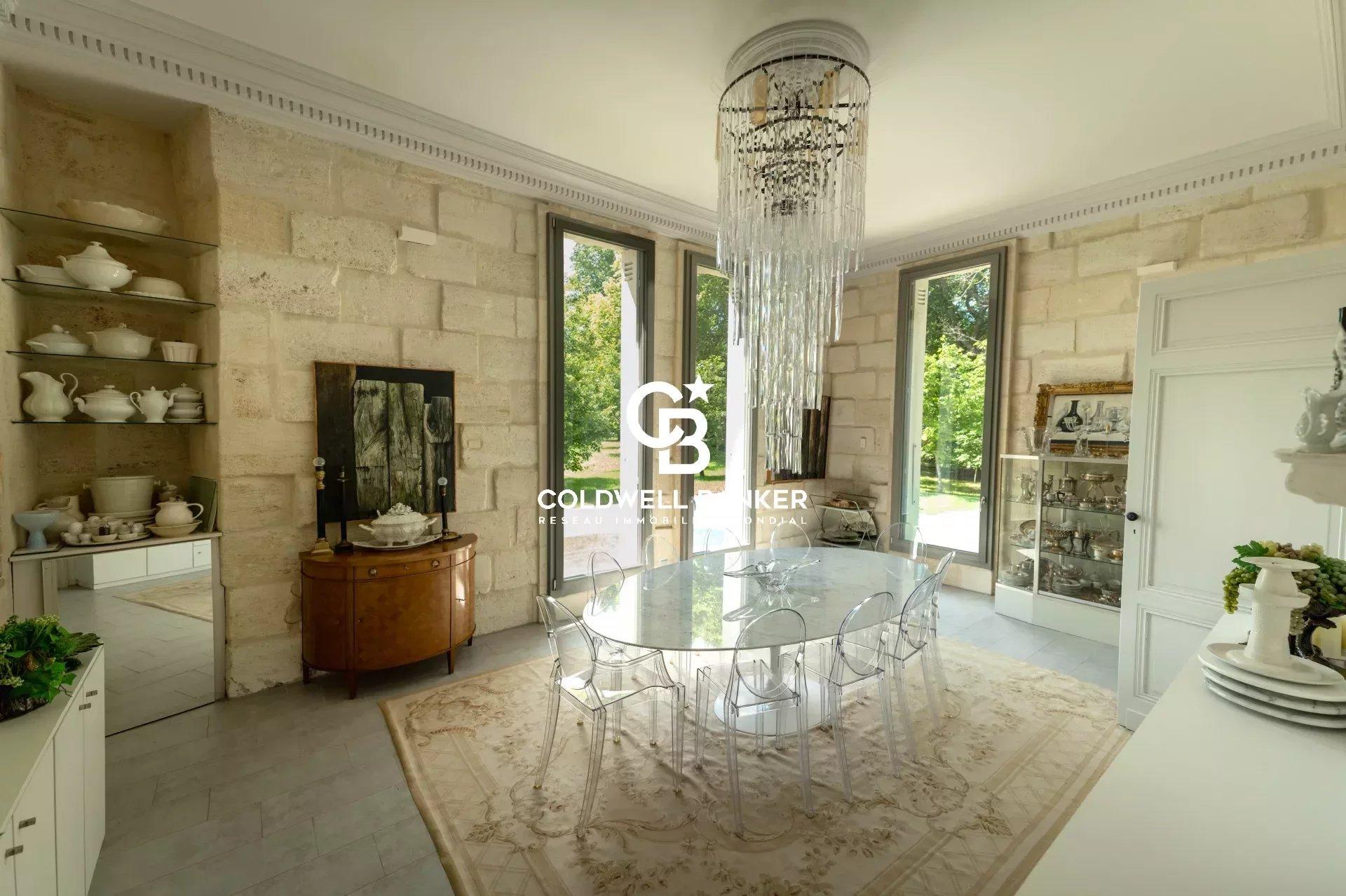 Remarquable château Napoléon III restauré à 25 minutes de Bordeaux