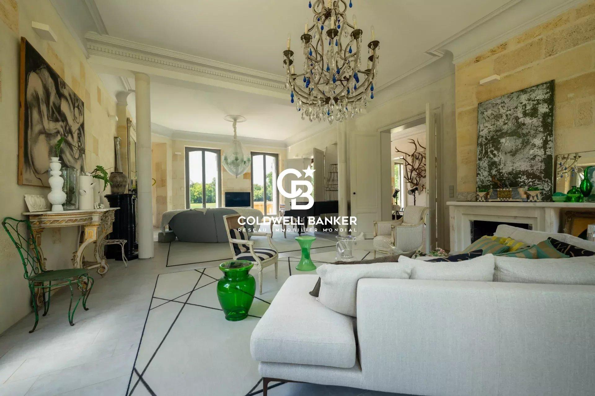 Remarquable château Napoléon III restauré à 25 minutes de Bordeaux