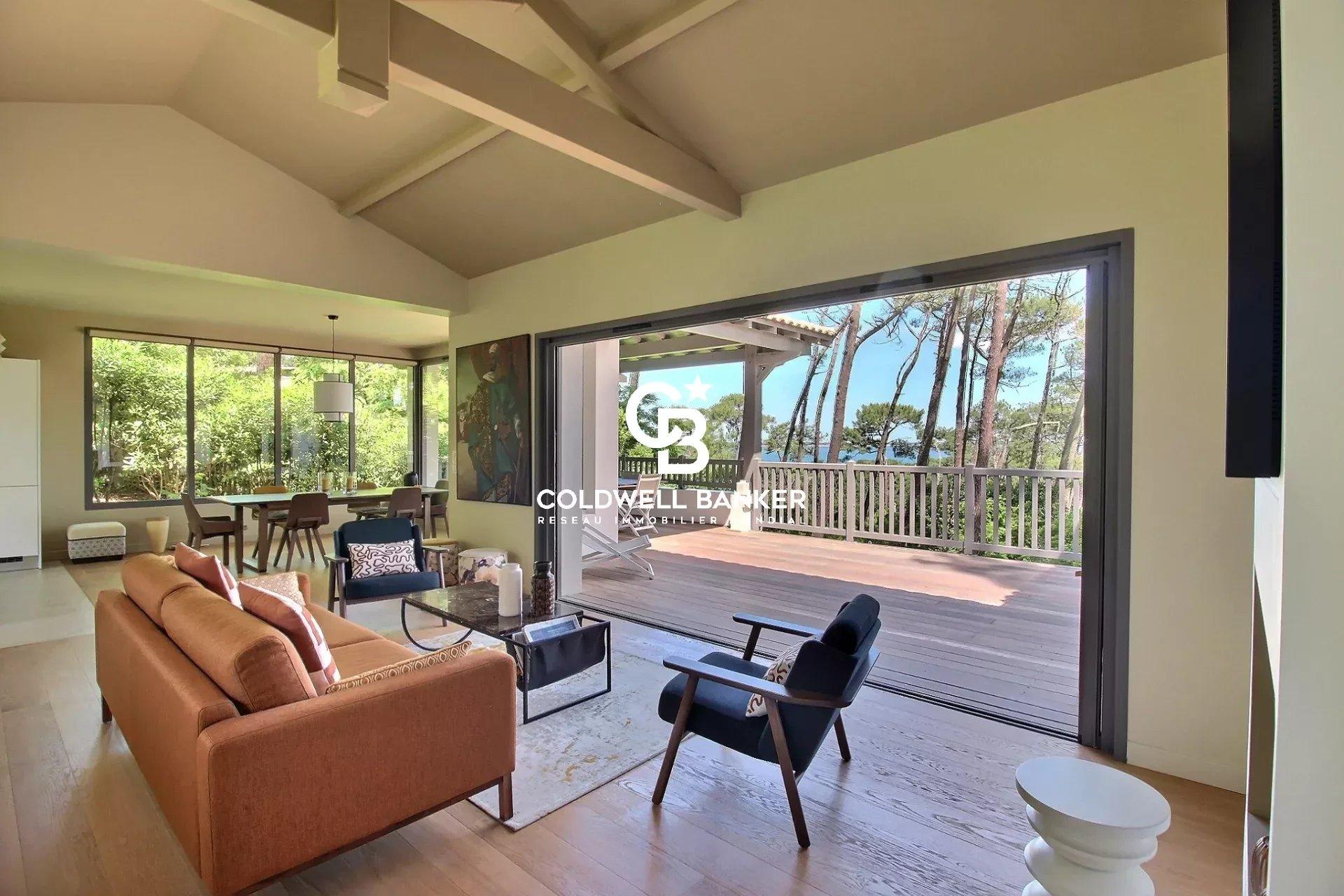 Villa Gaume authentique avec vue mer exceptionnelle au Pyla