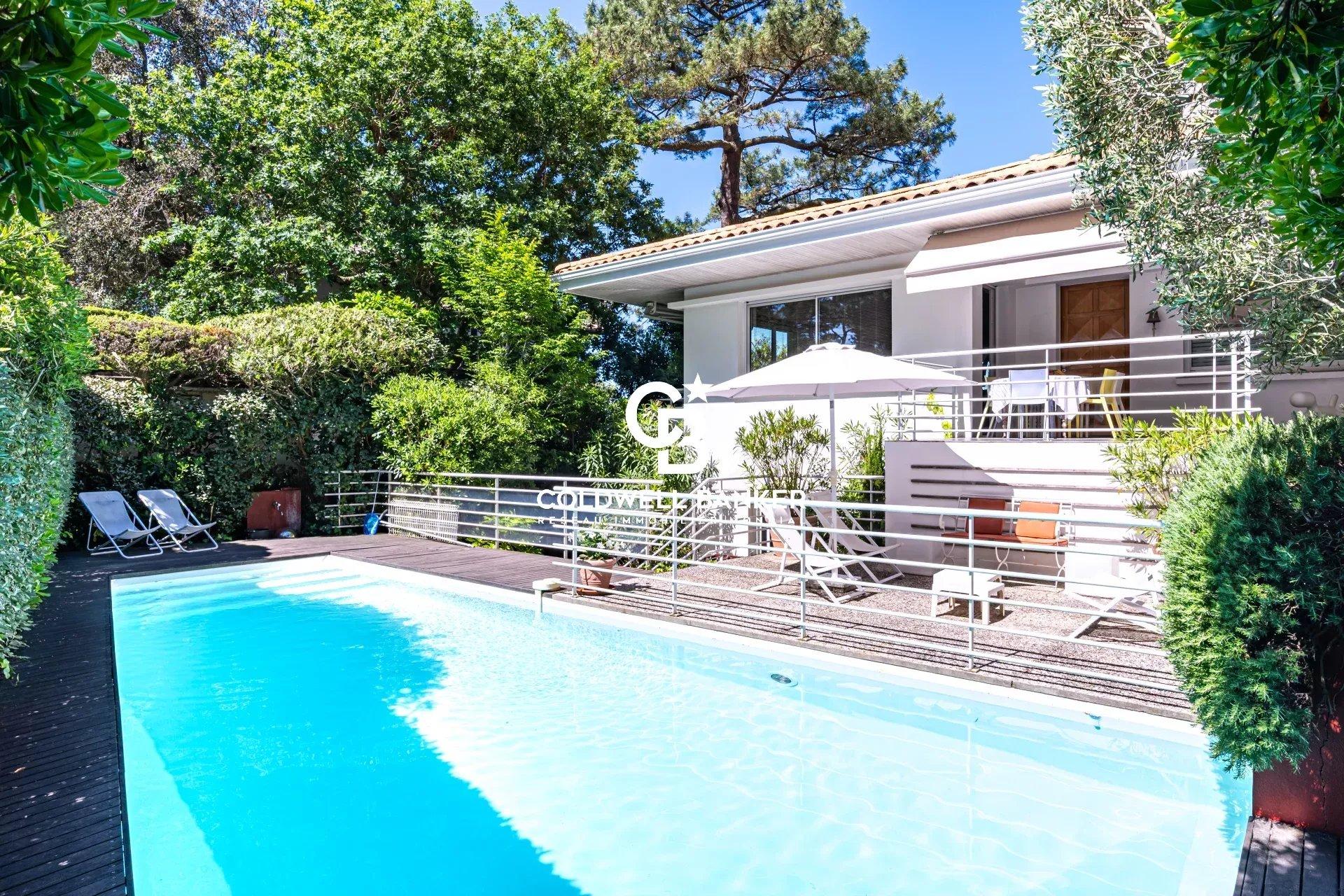 Villa avec vue panoramique sur le Bassin - Pyla-sur-Mer, élégance, volumes et intimité