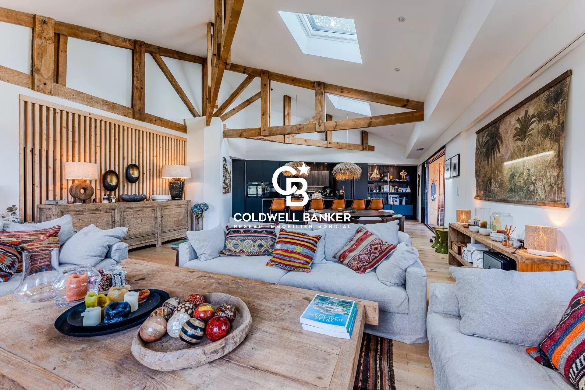 Le Moulleau – villa d’exception rénovée avec piscine chauffée et double garage à 300 m des plages