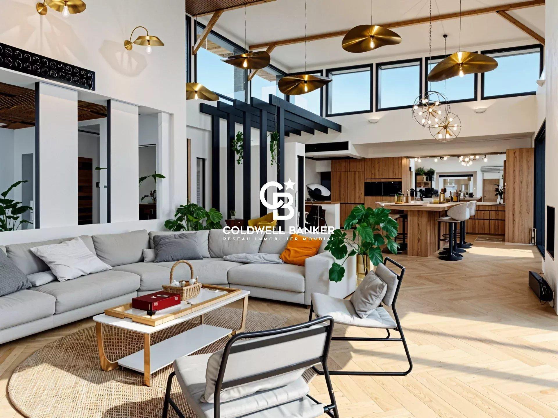 Luxe contemporain aux Cinq Cantons – villa d’exception avec piscine, spa, salle de sport et jardin paysager à Anglet