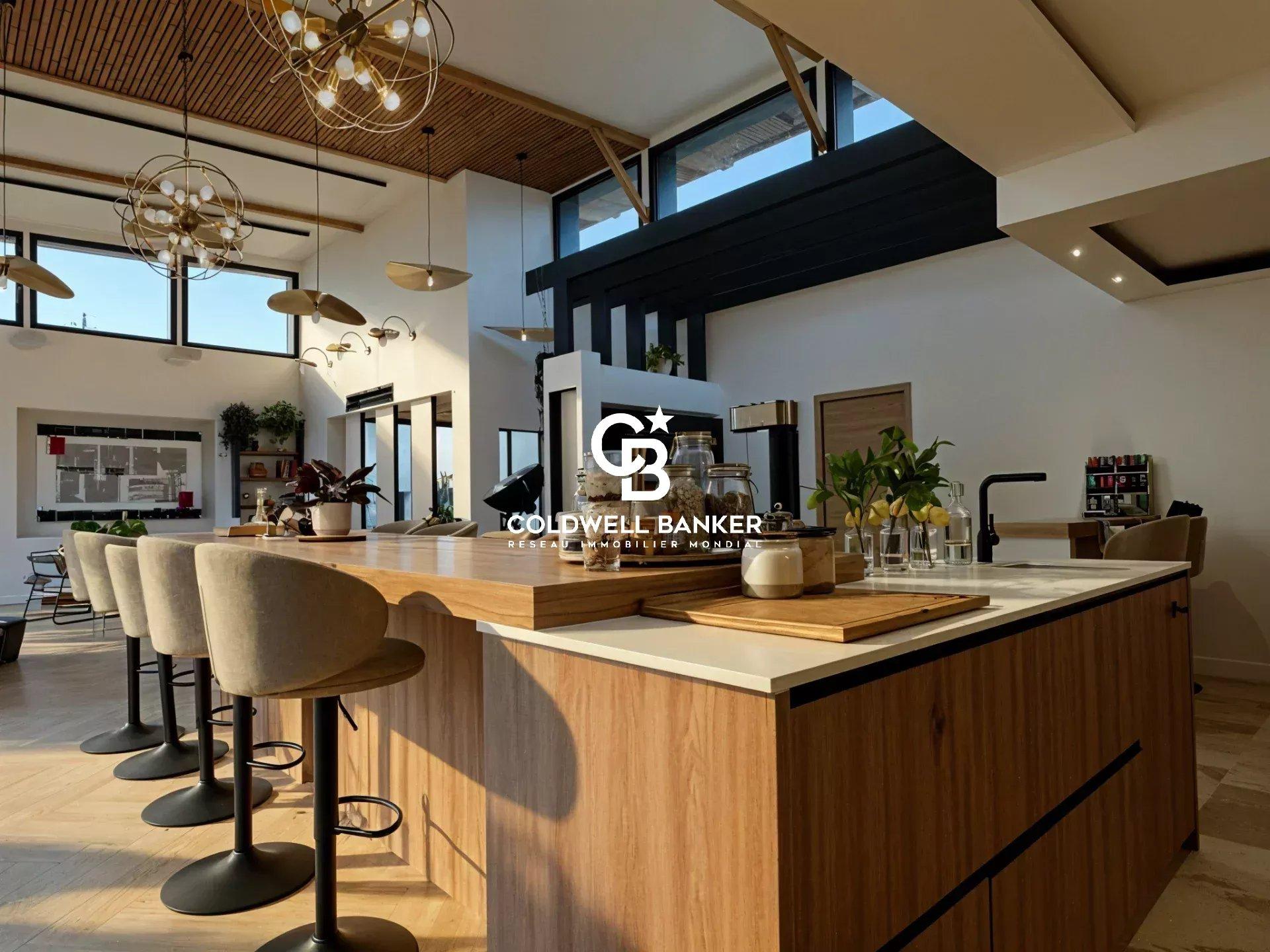 Luxe contemporain aux Cinq Cantons – villa d’exception avec piscine, spa, salle de sport et jardin paysager à Anglet