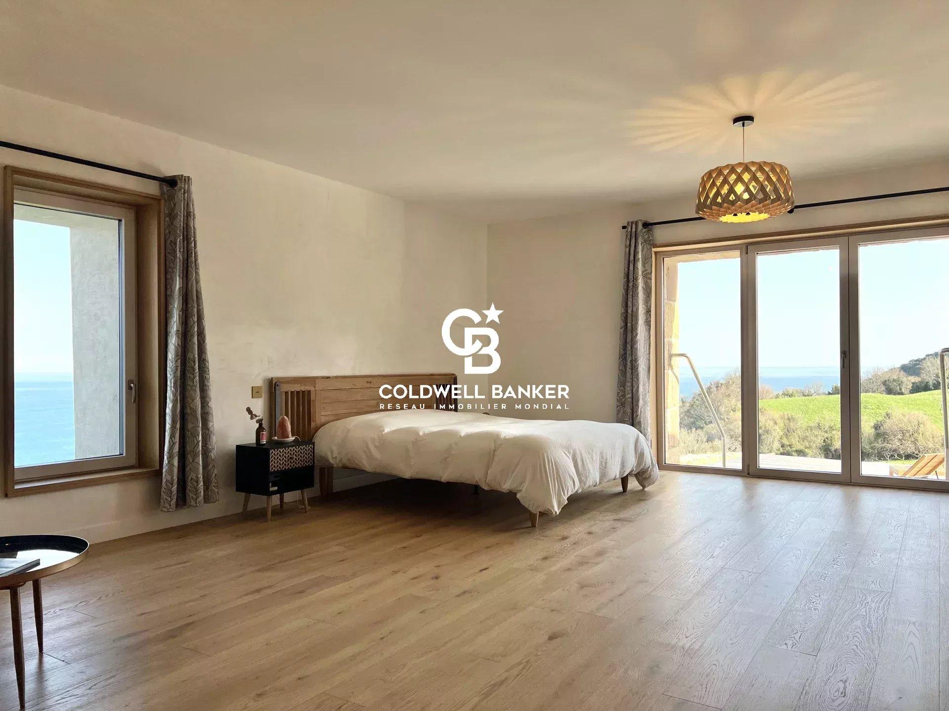 Saint-Sébastien – domaine privé avec deux villas rénovées et vue océan panoramique