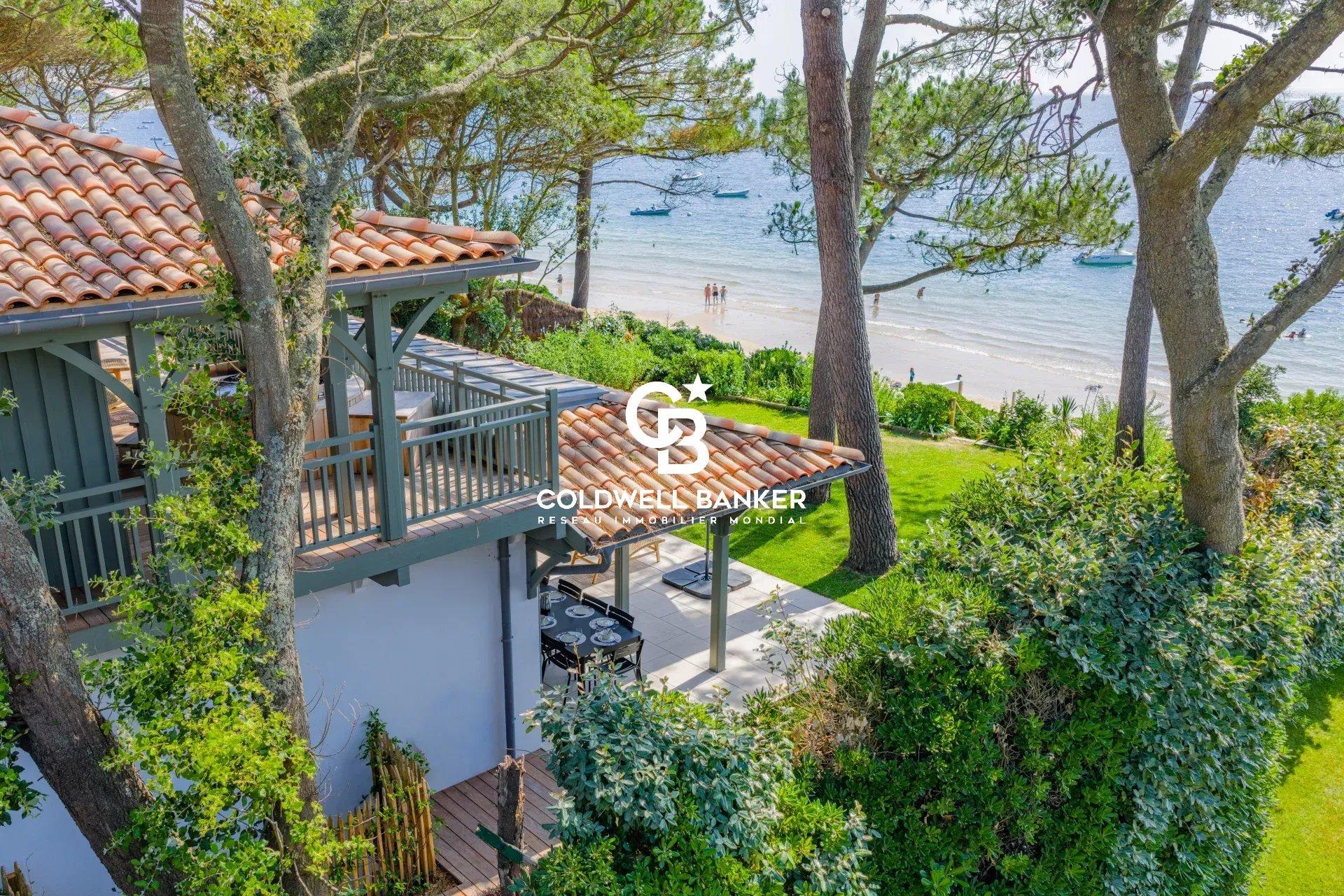 Villa première ligne avec accès privé plage vue panoramique bassin Pyla-sur-Mer