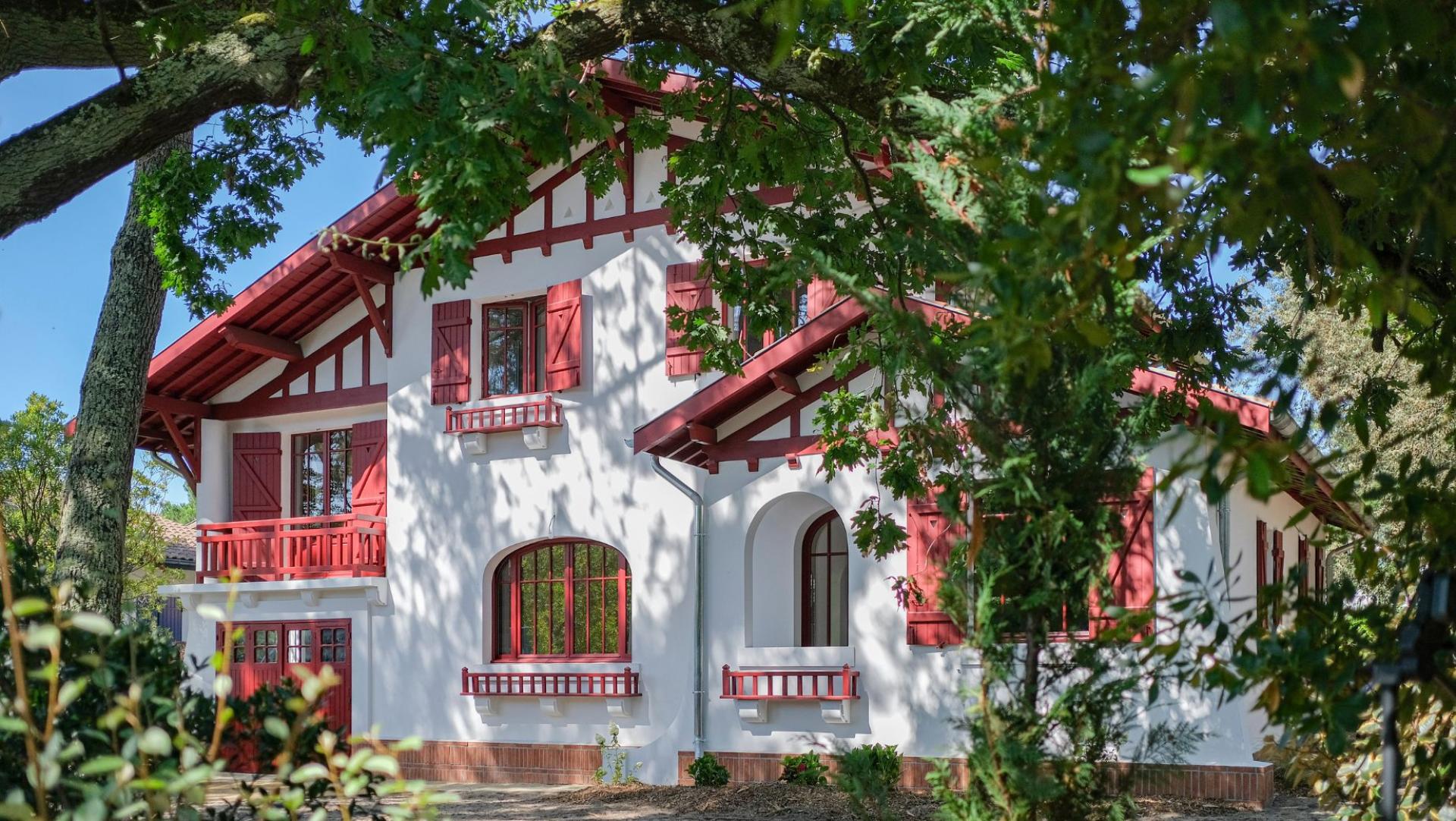 Villa de l’Océan : Renaissance néo-basque au Pyla-sur-Mer