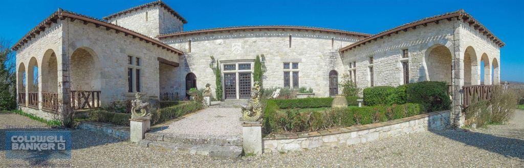 Ferme récente en pierre batie à l'ancienne avec piscine proche de Cahors à vendre