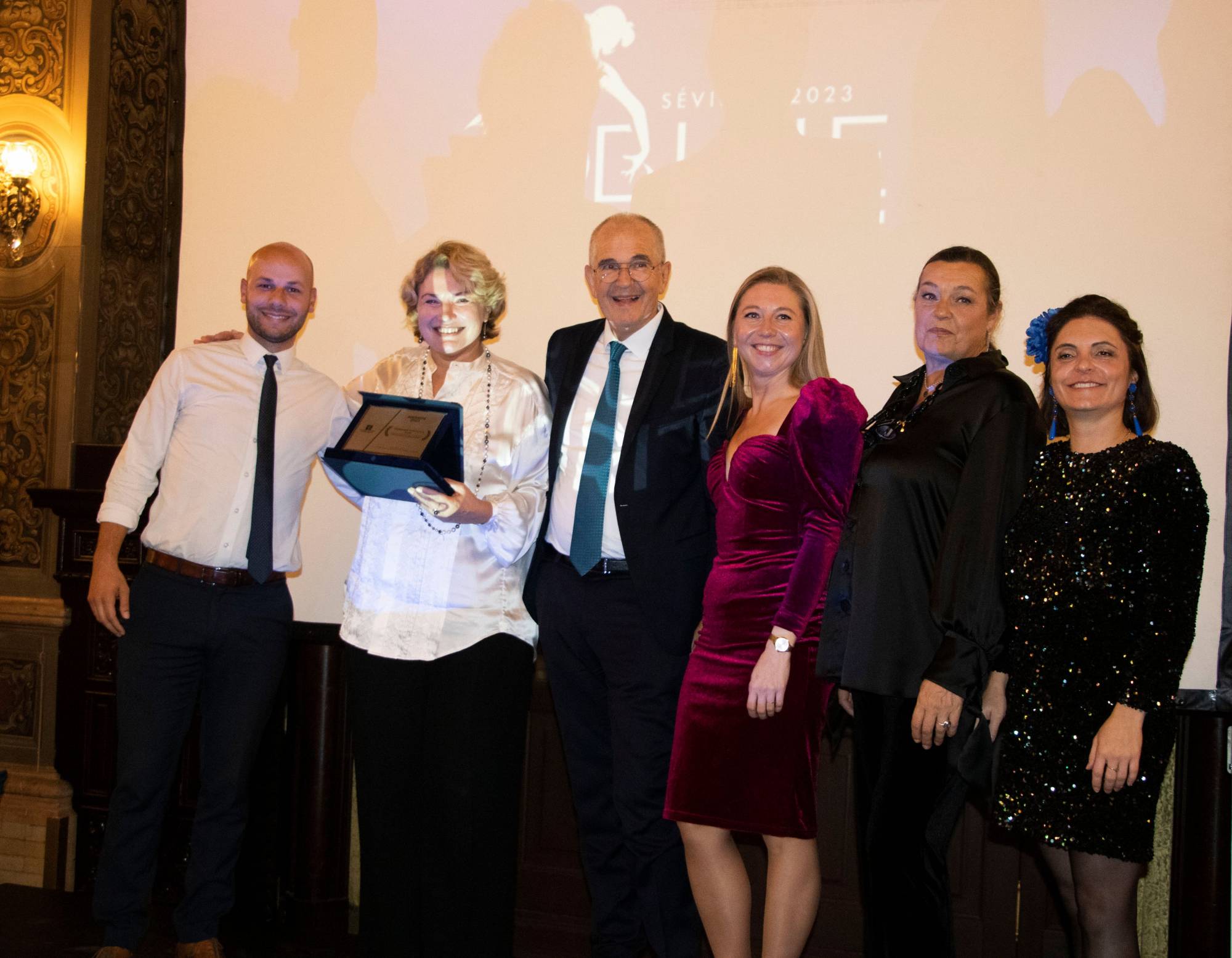 Notre équipe à Séville pour le Blue Spirit 2023 !