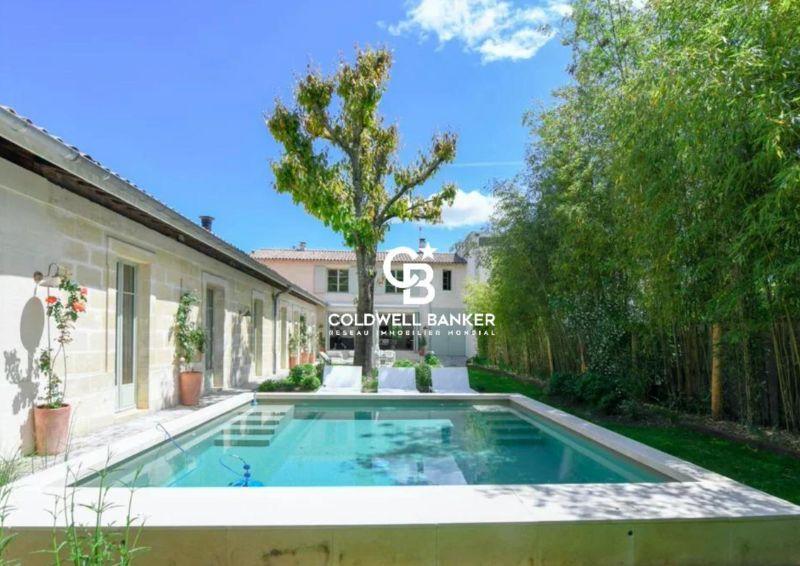 Maison de charme en pierre avec piscine et garage à Bordeaux Caudéran Centre