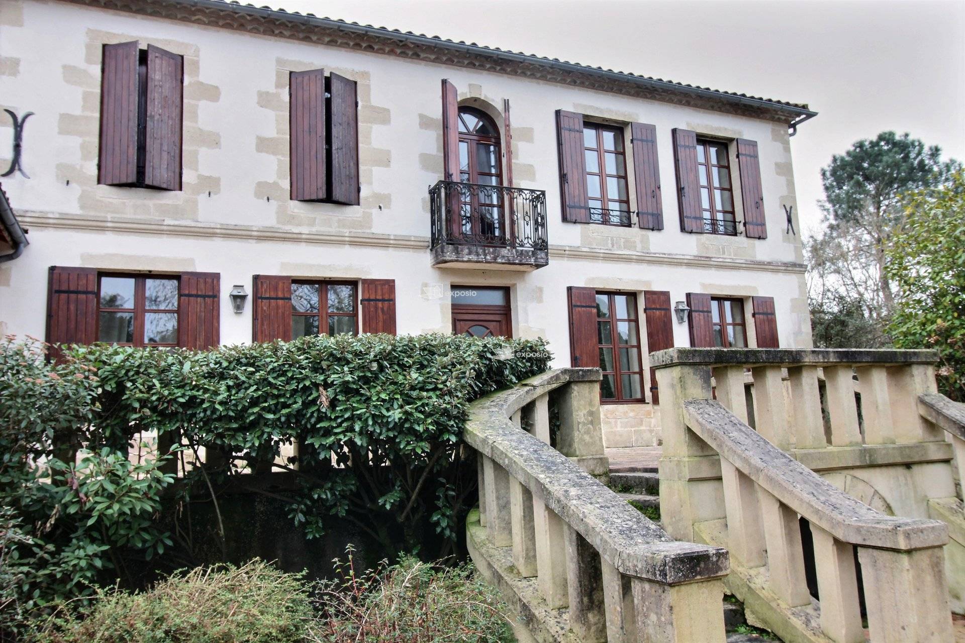 Sublime propriété familiale avec lac et moulin à 40 minutes de Bordeaux