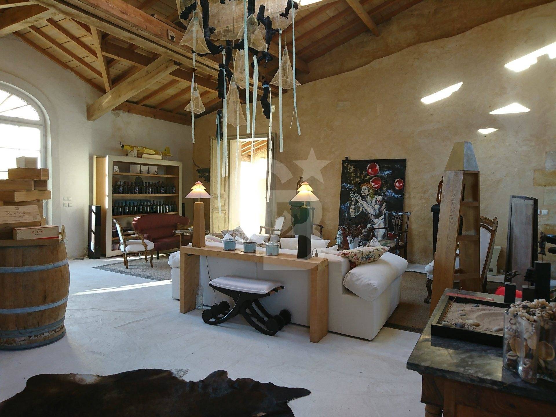 Propriété avec vue panoramique sur les vignes - 45 minutes de Bordeaux