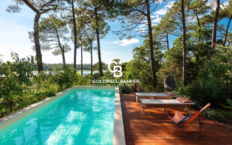 Luxueuse villa d'architecte avec vue lac Hossegor