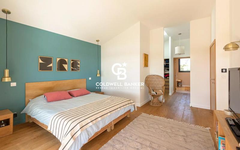 Luxueuse villa d'architecte avec vue lac Hossegor