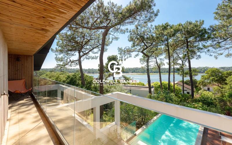 Luxueuse villa d'architecte avec vue lac Hossegor