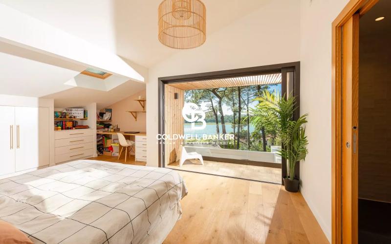 Luxueuse villa d'architecte avec vue lac Hossegor