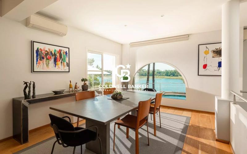 Luxueuse villa d'architecte avec vue panoramique sur le Lac à Hossegor