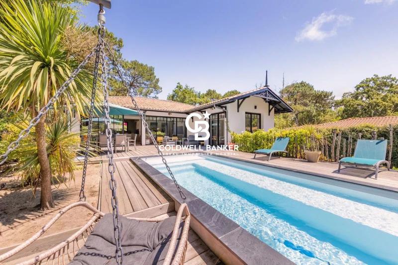 Pyla sur Mer – Villa rénovée dans la pinède avec piscine, proche plage