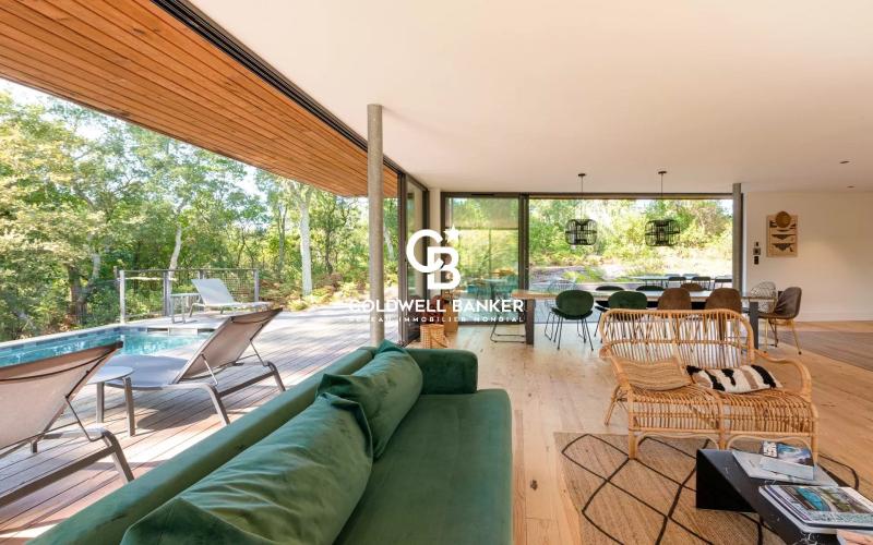 Hossegor – villa contemporaine au cœur de la pinède avec piscine