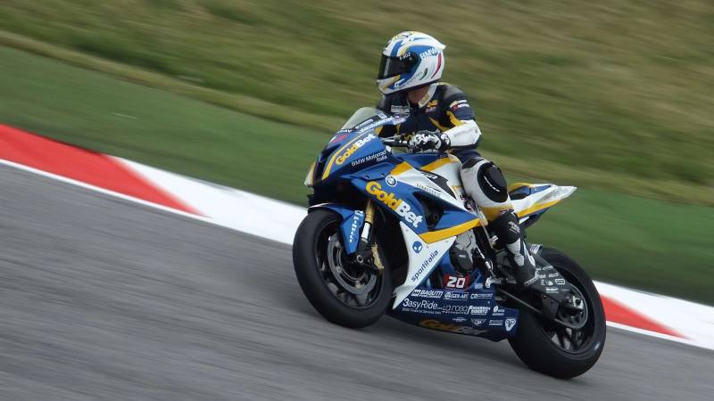 courses de moto sur le bassin d'Arcachon